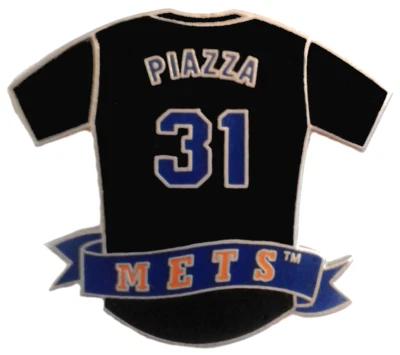 New York Mets Pin RARE Mike Piazza Jersey #31 Pin 1996 Collector MLB Player Pin - Image 1 of 2