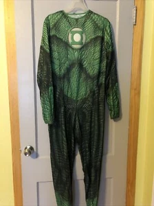 Green Lantern Tomar-Re Men's Large Green 38-40 Costume Jumpsuit - Picture 1 of 8