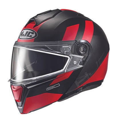 Casco de nieve modular HJC i90 Syrex negro/rojo XL Foto 1 de 1