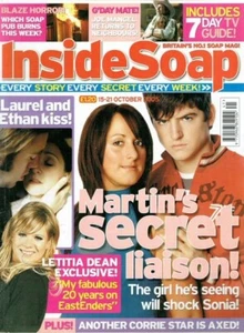 INSIDE SOAP 15/10/05 ROBERT LINDSAY BRADLEY WALSH KIMBERLEY DAVIES NEIGHBOURS - Picture 1 of 2