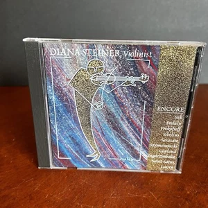 Diana Steiner CD Encore Violinist Suk Kodaly Prokofieff Sibelius Sarasate Lavry - Picture 1 of 4