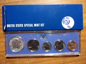 1967 SPECIAL MINT SET 90% SILVER INVESTMENT GEM BU COND - Picture 1 of 3