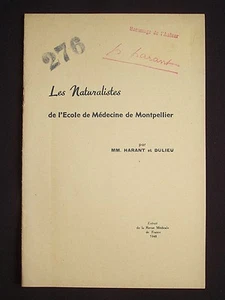 Les naturalistes de l'école de Médecine de Montpellier - Imagen 1 de 1