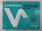 HONDA Genuine Used Motorcycle Parts List VF750 Magna Sabre F Edition 1 8244