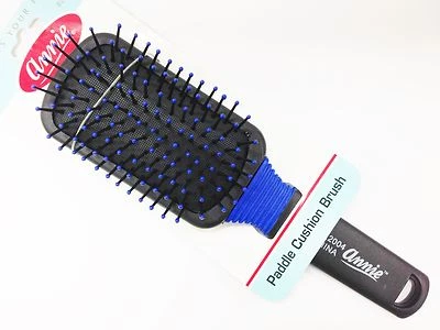 ANNIE PADDLE CEPILLO COJÍN #2004 9"x2.5" CERDAS CON PUNTA DE BOLA AGARRE CÓMODO Foto 1 de 2