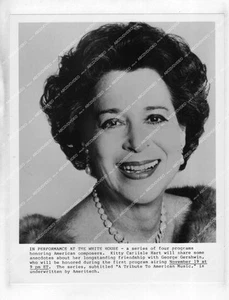 o45204 70er Jahre Orig Foto Musiker Sängerin Kitty Carlisle Hart orp-45204 - Bild 1 von 2