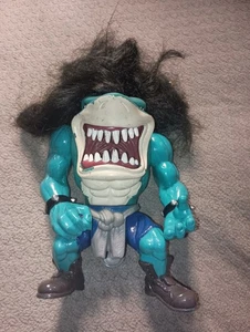 Vintage Street Sharks 1995 Rox Action Figure - Street Wise Designs Rocker Hair - Picture 1 of 11