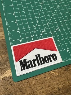 Iron-on Patch Marlboro 4” X 2.5” - High Quality