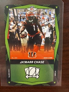 2025 Uno Elite Green - #033 Ja’Marr Chase - Cincinnati Bengals - Bild 1 von 2