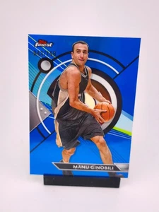 Manu Ginobili /150 BLUE REFRACTOR 2023-24 Topps Finest NBA San Antonio Spurs - Picture 1 of 2