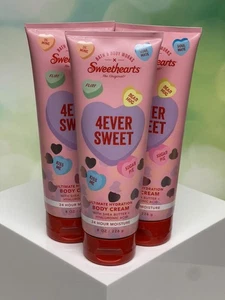 x3 Bath & Body Works Sweethearts 4Ever Sweet Ultimate Hydration Body Cream - Picture 1 of 1