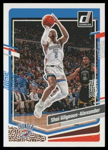 2023-24 Donruss #40 Shai Gilgeous-Alexander Oklahoma City Thunder - Picture 1 of 2