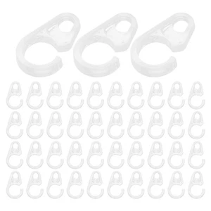  80 Stück Gardinenhaken für Gardinen Gardinen Schiene Clips Aufhängeringe - Bild 1 von 12