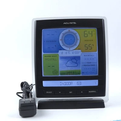 Pantalla a color AcuRite 06016M/06016M-RX SOLO para sensor meteorológico 5 en 1 Foto 1 de 4