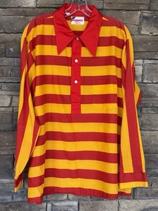 Camicia Rappers Permanent Press Stripes uomo manica lunga vintage 17 XL 17 1/2 RARA - Foto 1 di 6