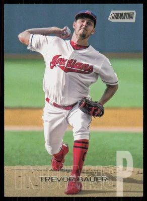 2018 Topps Stadium Club Trevor Bauer Cleveland Indians #124 - Image 1 of 2