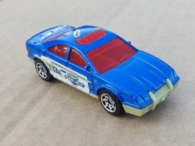 Matchbox Police Car 2004 per Burger King Vintage Retro Small Model Car - Immagine 1 di 4