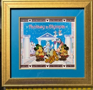 JDS Disney Japan Fantasy in Olympia Mickey Pluto Minnie Framed LE 200 Pin Set - Picture 1 of 1