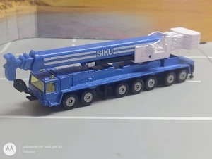 Siku Super Serie 1623 1830 Autokran MEGA LIFTER blaumetallic blau weiß ca. 1:100 - Bild 1 von 7