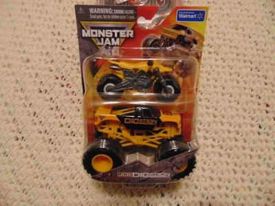 JCB DIGATRON ГРЯЗЬ ВЕЛОСИПЕД И СПИН МАСТЕР МОНСТР ДЖЕМ ГРУЗОВИК 2 УПАКОВКИ 2025 - Изображение 1 из 3