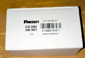 Panduit CD 550 Die Set For 1550 Lug Crimper - Picture 1 of 3