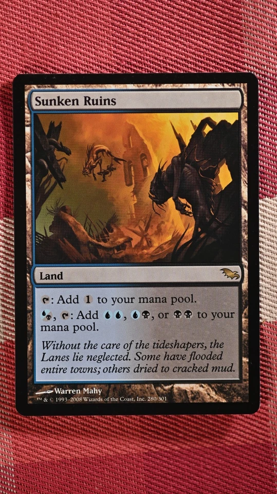 Sunken Ruins Shadowmoor Regular MTG Rare - Image 1 of 1