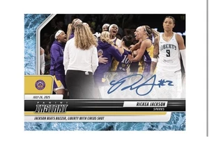 2025 Panini Instant WNBA Rickea Jackson Auto Los Angeles Sparks /10 PRESALE - Picture 1 of 2