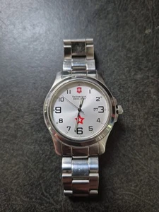 Victorinox Swiss Army Mens Watch New Battery - Picture 1 of 2