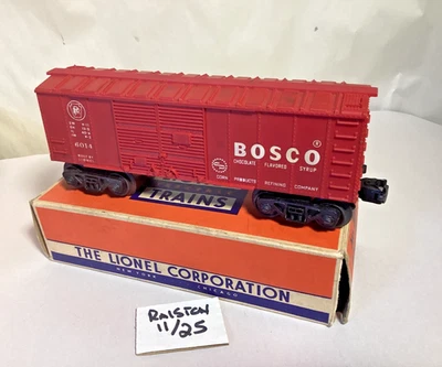 Vintage Lionel O/O27 #6014 BOSCO box car  in box - Image 1 of 4