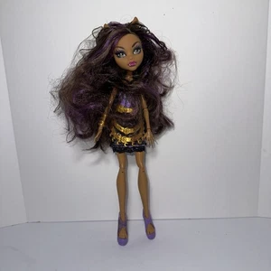 Monster High Clawdeen Wolf Scaris City Of Frights 11" doll Goth - Picture 1 of 2