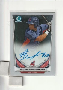 2014 Bowman Chrome Anthony Santander #BCAP-AS - Bild 1 von 2