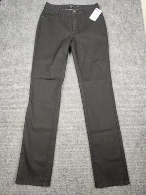 Jean Lafayette 148 New York Thompson Calce Ajustado Elástico Denim Lavado Oscuro Talla 0 Nuevo con Etiquetas Foto 1 de 4