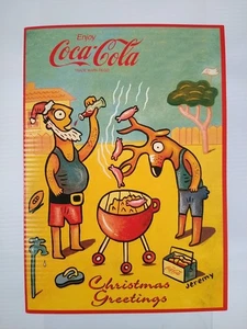 Vintage Australian Design Christmas Card from Coca Cola Amatil  unused - Bild 1 von 11