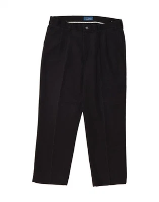 LEE Mens Total Freedom Classic Fit Pegged Chino Trousers W36 L29 Black DS49 - Image 1 of 3