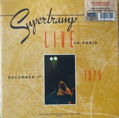 SUPERTRAMP - LIVE IN PARIS 1979 - 2-LP - SPLATTER VINYL - NUMBERED TO 250 - NEW! - Image 1 of 4