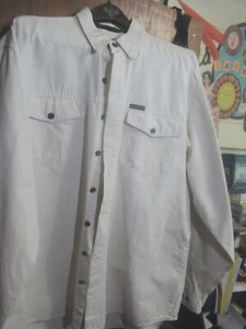 Harley-Davidson Men's Button Long sleeve Shirt XL TALL 100% COTTON - Picture 1 of 9