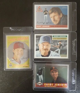 RANDY JOHNSON TOPPS HERITAGE CHROME SERIAL NUMBERED LOT - Bild 1 von 2