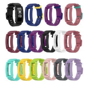 Cinturino da polso bambini cinturino per orologio per Fitbit Ace 2 Inspire 2 silicone di ricambio - Foto 1 di 21