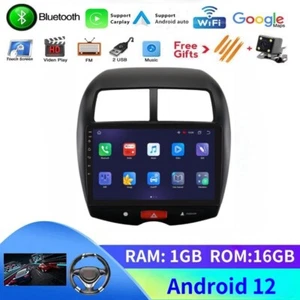 Android 12 4G LTE Car Radio GPS 16G Navigation For Mitsubishi ASX 2013 2014 2015 - Picture 1 of 24