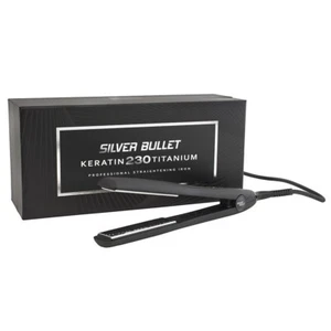 Silver Bullet Keratin 230 Titanium Hair Straightener + Accesories Silverbullet - Picture 1 of 5