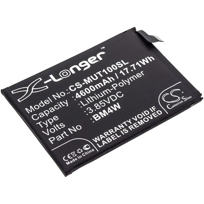 Battery for Xiaomi M2007J17G M2007J17I Mi 10i 5G BM4W 4600mAh 3.85V - Image 1 of 4