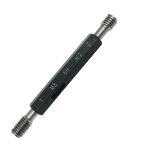Metric Thread Plug Gage Gauge M8 x 1.25 6H Thread Go and NoGO 1Pcs - Picture 1 of 3