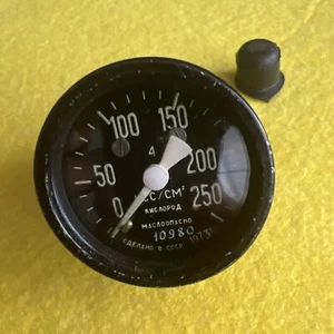 Manómetro Original Aircraf MiG-21 IK-18K ИК-18K Indicador de Presión de Oxígeno Cabina - Imagen 1 de 17
