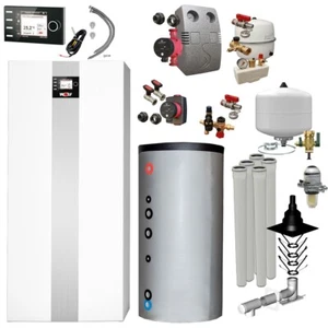 Plus-Paket Öl-Brennwertkessel Wolf COB-2-29 B30 19,9 - 30,4 kW Speicher TWS 150 - Bild 1 von 6