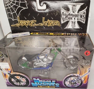 West Coast Choppers EL DIABLO RIGID Jesse James 1/18 Diecast Motorcycle - Picture 1 of 4