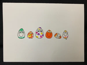 Holiday Christmas Valentine Easter Halloween Greeting Cards Googly Eyes Set of 5 - Picture 1 of 8