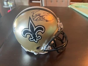Reggie Bush Signed New Orleans Saints NFL Mini Helmet Hologram COA - Picture 1 of 3