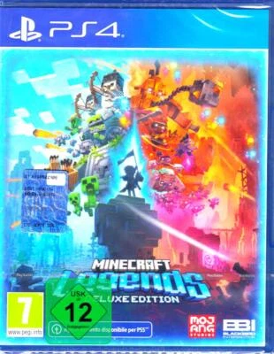 Minecraft Legends - Deluxe Edition - PS4 / PlayStation 4 - Neu & OVP - Bild 1 von 2