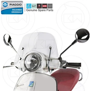 CUPOLINO PARABREZZA TRASPARENTE ORIGINALE PIAGGIO VESPA PRIMAVERA 50-125-150 - Foto 1 di 1