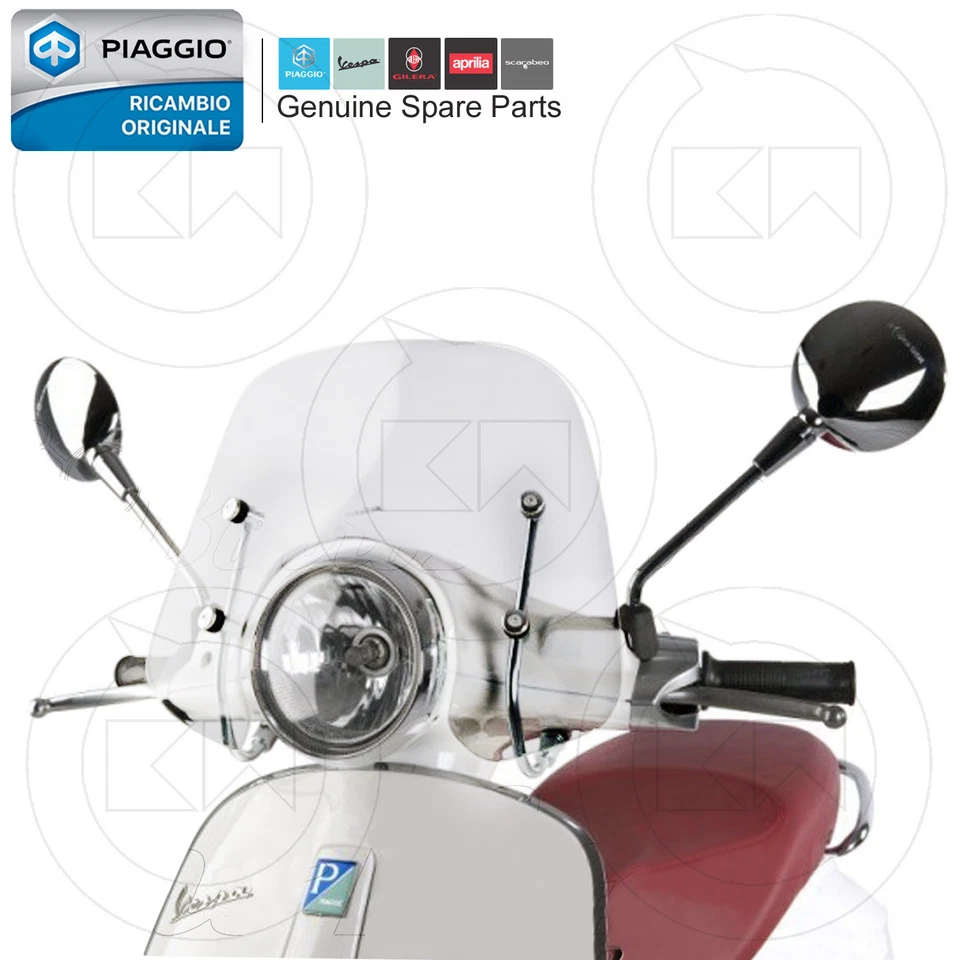 CUPOLINO PARABREZZA TRASPARENTE ORIGINALE PIAGGIO VESPA PRIMAVERA 50-125-150 - Immagine 1 di 1